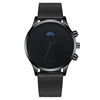 Fashion Men's Watch Alloy Case Stainless Steel Belt Round Dial Quartz Watch