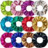 Fashion Metal And Fabric Hair Ring With Rainbow Design Knitted Process