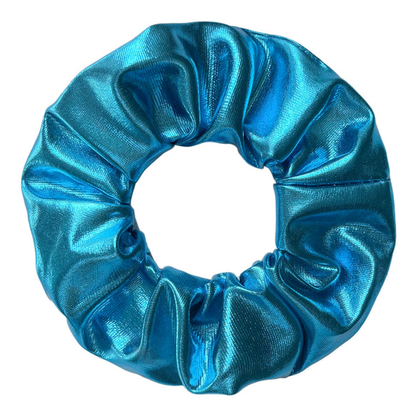 Fashion Metal And Fabric Hair Ring With Rainbow Design Knitted Process