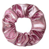 Fashion Metal And Fabric Hair Ring With Rainbow Design Knitted Process