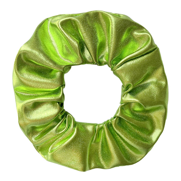 Fashion Metal And Fabric Hair Ring With Rainbow Design Knitted Process