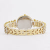 Fashion Metal Diamondencrusted Women's Round Quartz Watch Bracelet
