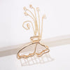 Fashion Metal Grip Butterfly Barrettes Women'S Tassel Pendant Hair Accessories