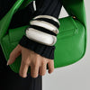 Fashion Metal Retro Geometric Electroplated Bracelet For Women