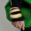 Fashion Metal Retro Geometric Electroplated Bracelet For Women