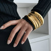 Fashion Metal Retro Geometric Electroplated Bracelet For Women