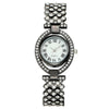Fashion Metal Women's Diamondencrusted Quartz Watch Bracelet