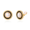 Fashion Metallic Women's Ear Clip Without Ear Holes Copper Geometric Style Set With Diamonds