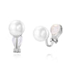 Fashion Metallic Women's Ear Clip Without Ear Holes Copper Geometric Style Set With Diamonds
