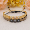 Fashion Miyuki Bead Woven Handmade  Diamond Bracelet