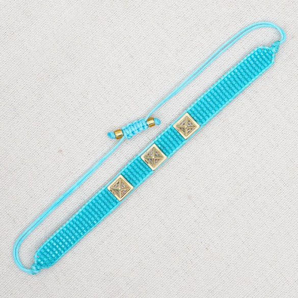 Fashion Miyuki Bead Woven Handmade  Diamond Bracelet