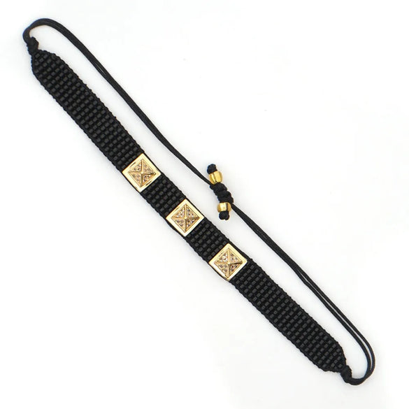 Fashion Miyuki Bead Woven Handmade  Diamond Bracelet