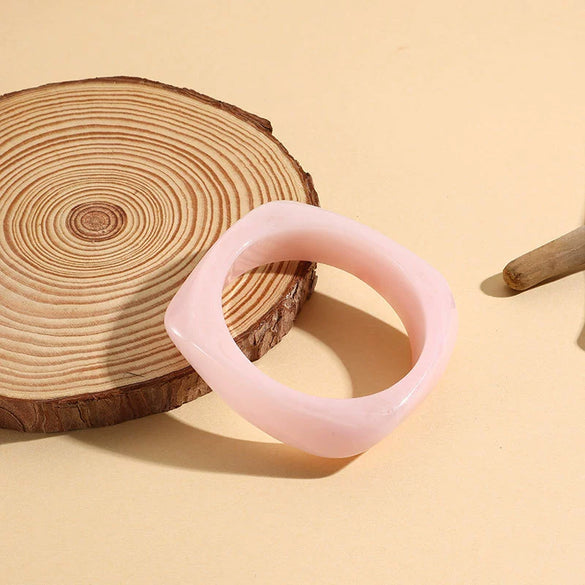 Fashion New Jewelry Geometric Square Resin Bracelet Ladies Bracelet  Wholesale