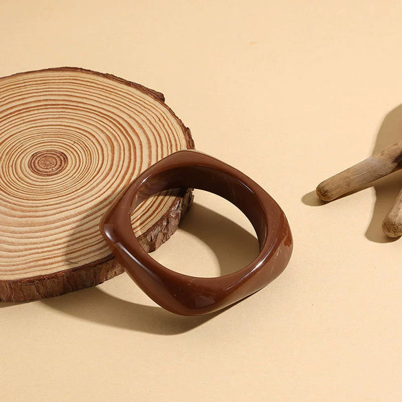 Fashion New Jewelry Geometric Square Resin Bracelet Ladies Bracelet  Wholesale