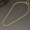 Fashion New Simple Choker Necklace Titanium Steel Heart Pattern 18K Rose Gold Inlaid Jewelry