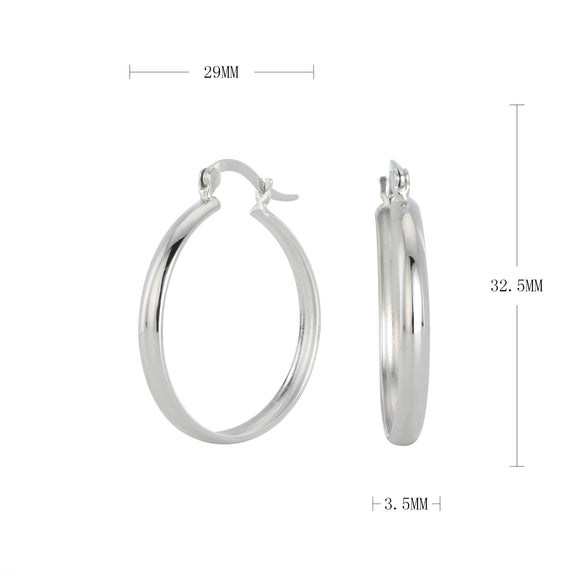 Fashion Niche Sterling Silver 925 Handmade Geometric Earrings For Women