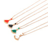 Fashion Nonfading Butterfly Stainless Steel Necklace Ochain Electroplating Style Animals Unisex