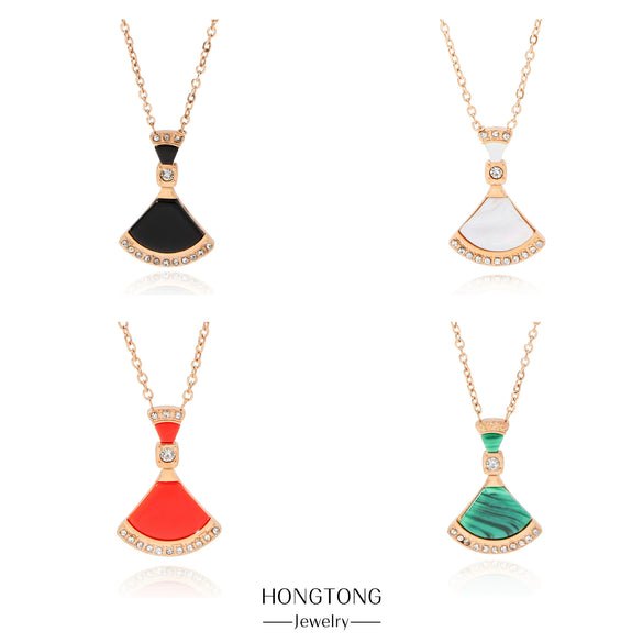 Fashion Nonfading Butterfly Stainless Steel Necklace Ochain Electroplating Style Animals Unisex