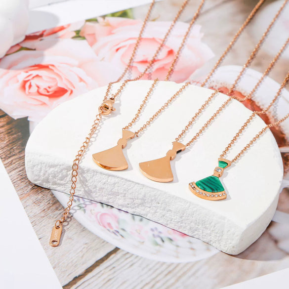 Fashion Nonfading Butterfly Stainless Steel Necklace Ochain Electroplating Style Animals Unisex