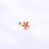 Fashion Ocean Series Copper Inlaid Zircon Earrings Wholesale