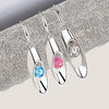 Fashion Ol Cylinder Geometric Copper Women's Long Drop Earrings Allmatching Accessories