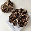 Fashion Ol Leopard Fabric Handmade Hair Ring Hair Accessories