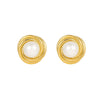 Fashion Ol Stainless Steel Earrings With Electroplating Treatment For Women