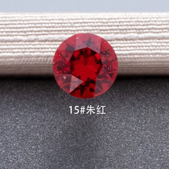 Fashion Ol Style Artificial Crystal Loose Drill Earring Accessories With Polishing Process