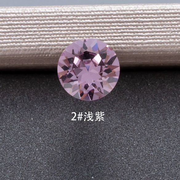 Fashion Ol Style Artificial Crystal Loose Drill Earring Accessories With Polishing Process