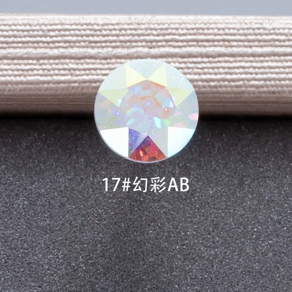 Fashion Ol Style Artificial Crystal Loose Drill Earring Accessories With Polishing Process