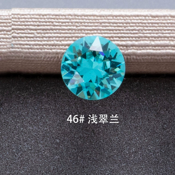 Fashion Ol Style Artificial Crystal Loose Drill Earring Accessories With Polishing Process