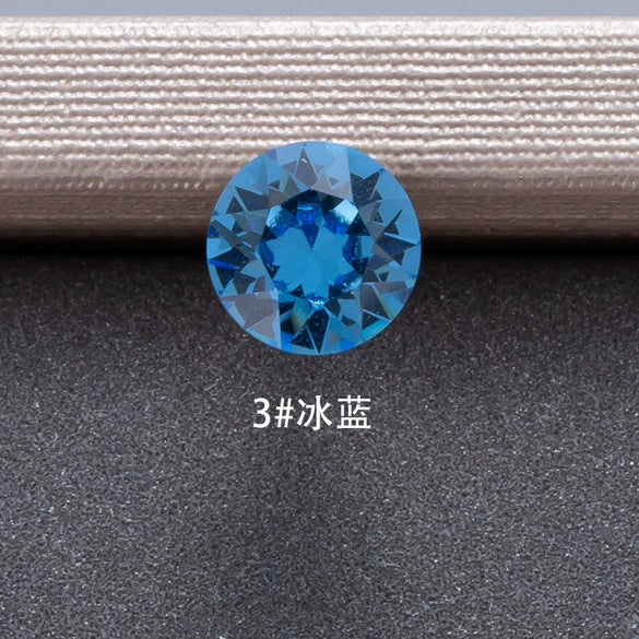 Fashion Ol Style Artificial Crystal Loose Drill Earring Accessories With Polishing Process