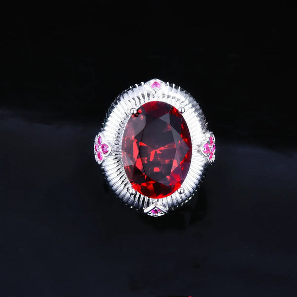 Fashion Oval Copper Artificial Gemstones Rings Earrings Necklace