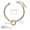 Fashion Owl Red Love Oil Dripping Crown Style Freshwater Pearl 316L Stainless Steel Alloy Marine Life Pattern Electroplated Bracelet For Women