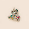 Fashion Pendant Stainless Steel Shaped Diamond Vacuum Plated