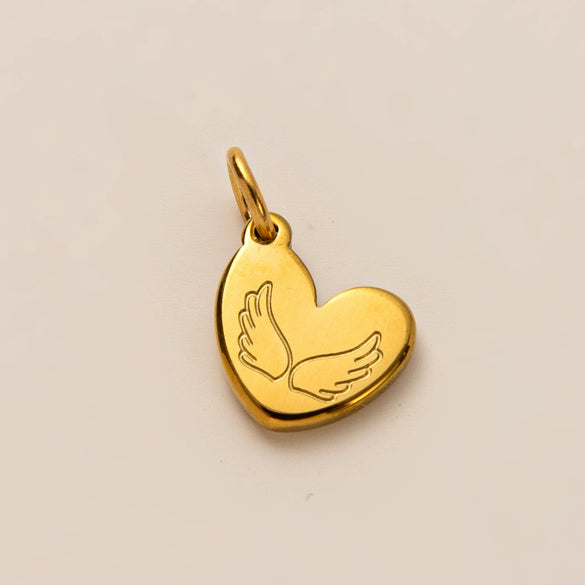 Fashion Pendant Stainless Steel Shaped Diamond Vacuum Plated
