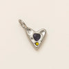 Fashion Pendant Stainless Steel Shaped Diamond Vacuum Plated