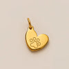 Fashion Pendant Stainless Steel Shaped Diamond Vacuum Plated
