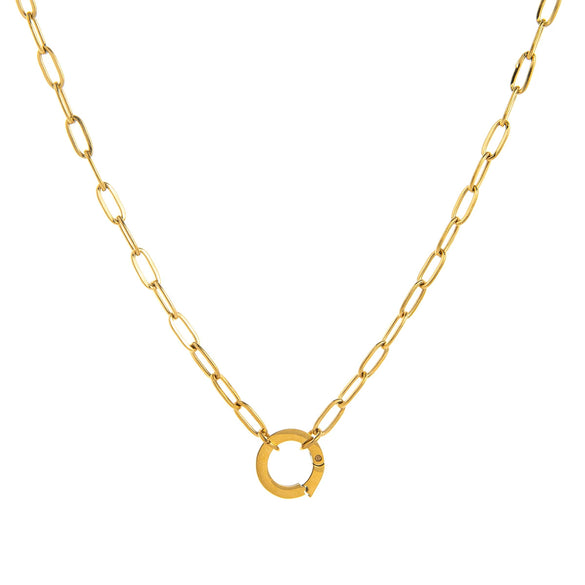 Fashion Pendant Stainless Steel Shaped Diamond Vacuum Plated