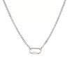 Fashion Pendant Stainless Steel Shaped Diamond Vacuum Plated