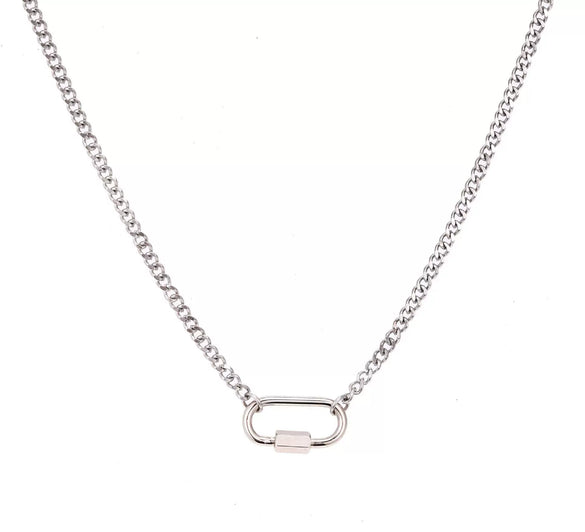 Fashion Pendant Stainless Steel Shaped Diamond Vacuum Plated