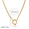 Fashion Pendant Stainless Steel Shaped Diamond Vacuum Plated