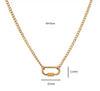 Fashion Pendant Stainless Steel Shaped Diamond Vacuum Plated