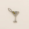 Fashion Pendant Stainless Steel Shaped Diamond Vacuum Plated