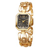 Fashion Personality Square Hollow Alloy Band Quartz Watch For Women