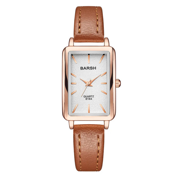 Fashion Rectangle Buckle Quartz Women'S Watches
