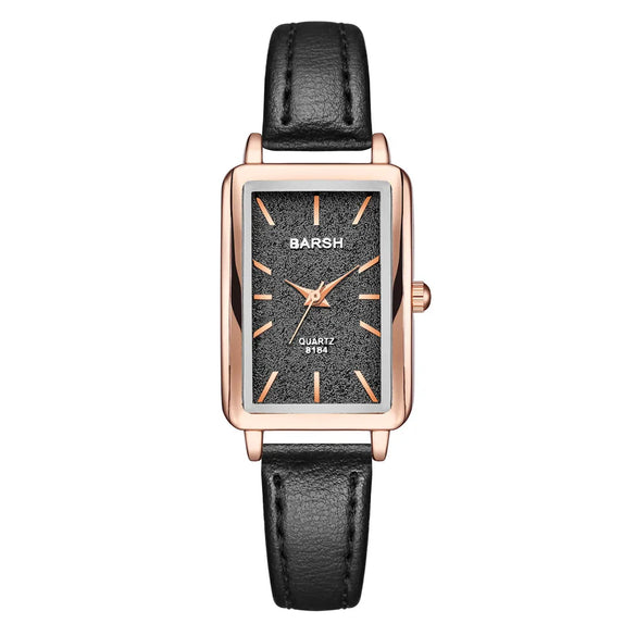Fashion Rectangle Buckle Quartz Women'S Watches