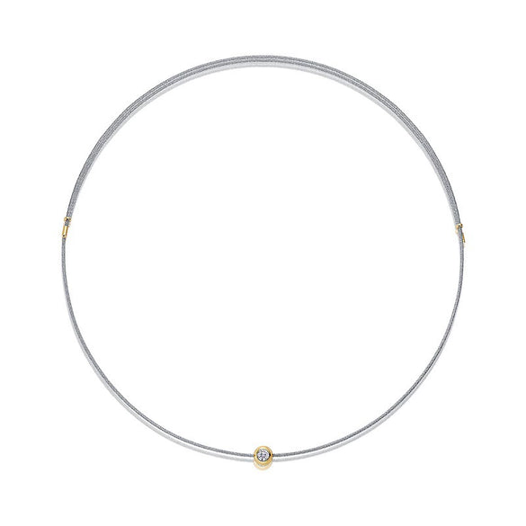 Fashion Red Rope Clavicle Chain 925 Silver Moissanite Inlay Necklace