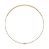 Fashion Red Rope Clavicle Chain 925 Silver Moissanite Inlay Necklace