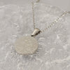 Fashion Religious Titanium Steel Geometric Round Pendant Necklace For Men And Women